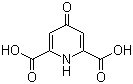 structure of CAS# 138-60-3, Chelidamic acid;4-Oxo-1,4-dihydro-2,6-pyridinedicarboxylic acid; 4-Hydroxy-pyridine-2,6-dicarboxylic acid