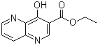 结构式 CAS# 13801-51-9, 4-羟基-[1,5]二氮杂萘-3-甲酸乙酯; 4-羟基-[1,5]萘啶-3-甲酸乙酯