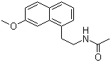 structure of CAS# 138112-76-2, Agomelatine;N-(2-(7-Methoxynaphth-1-yl)ethyl)acetamide
