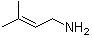 structure of CAS# 13822-06-5, 1-Amino-3-methyl-2-butene;3,3-Dimethylallylamine; 3-Methyl-2-buten-1-amine; 3-Methyl-2-butenylamine; Prenylamine; gamma,gamma-Dimethylallylamine
