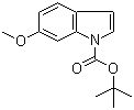 structure of CAS# 138344-18-0, 1-Boc-6-methoxyindole