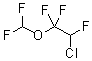 结构式 CAS# 13838-16-9, 恩氟烷