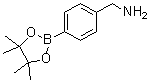 structure of CAS# 138500-88-6, 4-(Aminomethyl)benzeneboronic acid pinacol ester;[4-(4,4,5,5-Tetramethyl-1,3,2-dioxaborolan-2-yl)phenyl]methanamine