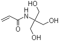 结构式 CAS# 13880-05-2, N-[三(羟甲基)甲基]丙烯酰胺