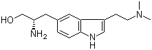 结构式 CAS# 139264-69-0, (betaS)-beta-氨基-3-[2-(二甲基氨基)乙基]-1H-吲哚-5-丙醇