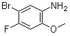 5-Bromo-4-fluoro-2-methoxybenzenamine molecular structure (CAS 1397237-98-7)