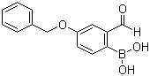 structure of CAS# 139962-97-3, 4-Benzyloxy-2-formylphenylboronic acid;(4-Benzyloxy-2-formyl)phenylboronic acid