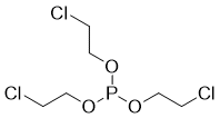 Tris(2-chloroethyl) phosphite molecular structure (CAS 140-08-9)