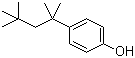 structure of CAS# 140-66-9, 4-tert-Octylphenol ;4-(1,1,3,3-Tetramethylbutyl)phenol