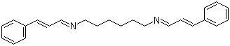 N,N'-Dicinnamylidene-1,6-hexanediamine molecular structure (CAS 140-73-8)