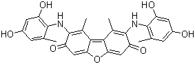 structure of CAS# 1400-62-0, Orcein