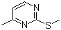 structure of CAS# 14001-63-9, 4-Methyl-2-(methylthio)pyrimidine;4-Methyl-2-(methylsulfanyl)pyrimidine