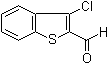 structure of CAS# 14006-54-3, 3-Chlorobenzo[b]thiophene-2-carboxaldehyde;3-Chloro-2-benzothiophenecarboxaldehyde
