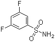 structure of CAS# 140480-89-3, 3,5-Difluorobenzenesulfonamide