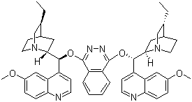 structure of CAS# 140924-50-1, Hydroquinine 1,4-phthalazinediyl diether;(DHQ)2PHAL