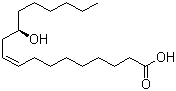 结构式 CAS# 141-22-0, 蓖麻油酸