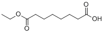 structure of CAS# 14113-01-0, Ethyl hydrogen suberate;8-ethoxy-8-oxooctanoic acid