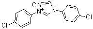 结构式 CAS# 141556-46-9, 1,3-双(4-氯苯基)-1H-咪唑氯化物