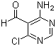 结构式 CAS# 14160-93-1, 4-氨基-6-氯-5-嘧啶甲醛