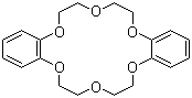 structure of CAS# 14187-32-7, Dibenzo-18-crown-6;2,3,11,12-Dibenzo-1,4,7,10,13,16-hexaoxacyclooctadeca-2,11-diene; 6,7,9,10,17,18,20,21-Octahydrodibenzo[b,k][1,4,7,10,13,16]hexaoxacyclooctadecene