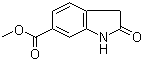 结构式 CAS# 14192-26-8, 2-氧化吲哚-6-甲酸甲酯; 6-羧酸甲酯二氢吲哚-2-酮