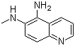 structure of CAS# 14204-98-9, 5-Amino-6-(methylamino)quinoline