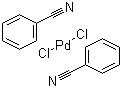 结构式 CAS# 14220-64-5, 二(氰基苯)二氯化钯; 二苯腈二氯化钯