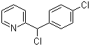 structure of CAS# 142404-69-1, 2-[Chloro(4-chlorophenyl)methyl]pyridine