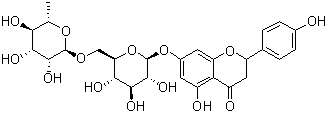 结构式 CAS# 14259-46-2, 柚皮芸香苷
