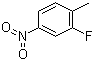 structure of CAS# 1427-07-2, 2-Fluoro-4-nitrotoluene;2-Fluoro-1-methyl-4-nitrobenzene