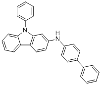 结构式 CAS# 1427316-58-2, N-([1,1'-联苯]-4-基)-9-苯基-9H-咔唑-2-胺