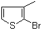structure of CAS# 14282-76-9, 2-Bromo-3-methylthiophene