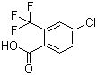 结构式 CAS# 142994-09-0, 4-氯-2-(三氟甲基)苯甲酸