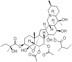 structure of CAS# 143-57-7, Protoveratrine