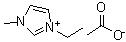 structure of CAS# 143314-17-4, 3-Ethyl-1-methylimidazolium acetate;Basionics BC 01; LM 1132