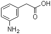 structure of CAS# 14338-36-4, 3-Aminophenylacetic acid;(3-Aminophenyl)acetic acid