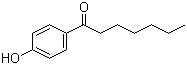 结构式 CAS# 14392-72-4, 4'-羟基苯庚酮; 对羟基苯庚酮