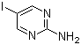 structure of CAS# 1445-39-2, 2-Amino-5-iodopyrimidine