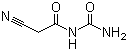 结构式 CAS# 1448-98-2, 氰乙酰脲; N-(2-氰乙酰基)脲