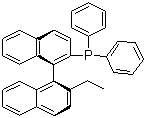 结构式 CAS# 144868-17-7, S-(+)-1,1'-联萘-2'-乙基-2-二苯膦