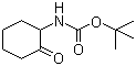 结构式 CAS# 145106-47-4, (2-氧代环己基)氨基甲酸叔丁酯