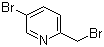 结构式 CAS# 145218-19-5, 5-溴-2-(溴甲基)吡啶