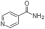 structure of CAS# 1453-82-3, Isonicotinamide;4-Pyridinecarboxamide