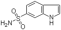 structure of CAS# 145951-26-4, 6-Indolesulfonamide;1H-Indole-6-sulfonamide