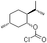 结构式 CAS# 14602-86-9, (1R)-(-)-氯甲酸薄荷酯