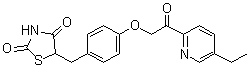 结构式 CAS# 146062-49-9, 匹格列酮
