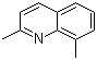 structure of CAS# 1463-17-8, 2,8-Dimethylquinoline