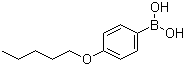 结构式 CAS# 146449-90-3, 4-戊氧基苯硼酸