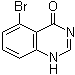 结构式 CAS# 147006-47-1, 5-溴-4(1H)-喹唑啉酮