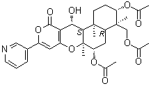 结构式 CAS# 147444-03-9, 啶南平 A